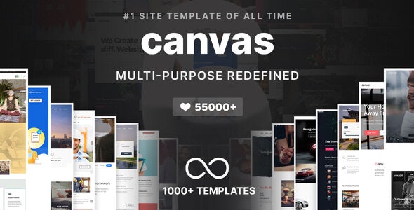 canvas Boostrap5主题模板包含120主页和1000内页HTML5模板