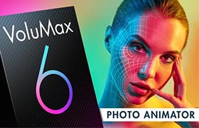 AE模板风景人像图片转3D空间摄像机动画VoluMax – 3D Photo Animator V6