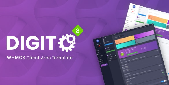 响应式WHMCS模板 Digit v3.0.0下载