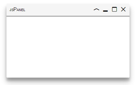 jsPanel浮动面板效果-1